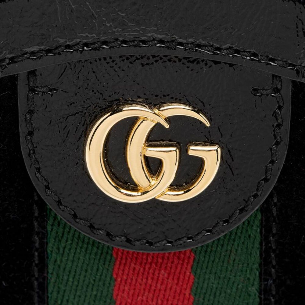 Gucci Suede Ophidia Round Mini Shoulder Bag - Picture 12 of 15